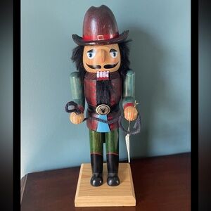 Vintage Nutcracker Collection Limited Edition  Target Brands Western Hero Cowboy